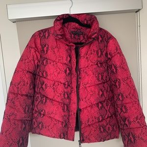 Betsey Johnson - BEST PUFFER JACKET PINK - Small